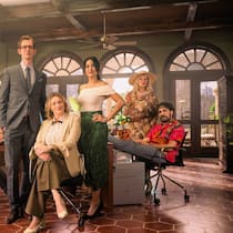 2025: «Unsere kleine Botschaft» mit Danny Exnar, Anaïs Decasper, Jonas Gygax, Susanne Kunz, Sandra Zellweger, Birgit Steinegger und Matthias Schoch (v. l.).