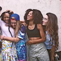 Authentisch: Die Skaterinnen von der All-Girl-Skate-Crew.