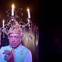 Voll erleuchtet: Udo Kier in seiner letzten Hauptrolle in «Swan Song» (2021).