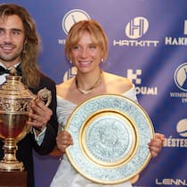 Graf (Lena Klenke) und Agassi (Toby Sebastian) kannten sich schon lange, bis es endlich Klick machte.