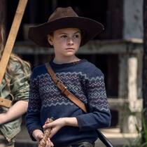 Trotzen den Untoten: Judith Grimes (Cailey Fleming) und Gracie (Anabelle Holloway).