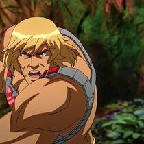 Prinz Adam alias He-Man von der Burg Grayskull schützt das Reich Eternia.