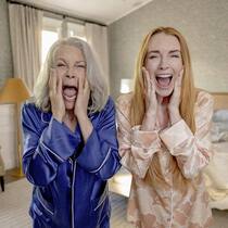 Kreisch! Die Körper von Jamie Lee Curtis und Lindsay Lohan werden erneut fremdgesteuert.