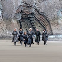 Daenerys Targaryen (Emilia Clarke), die Mutter der Drachen, und ihre Entourage in der 8. Staffel von «Game of Thrones».