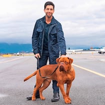 Mein Partner mit der kalten Schnauze: Scott Turner (Josh Peck) mit Dogge.