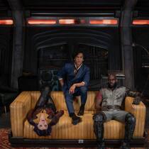 Faye Valentine, Spike Spiegel und Jet Black (von links): Kopfgeldjäger mit ganz viel Stil.