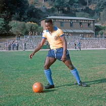 Ein Künstler: Pelé ist noch heute das grosse Idol vieler Fussballfans rund um den Globus.