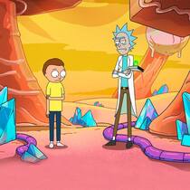 Durchgeknallt: Mit ihrer Portal Gun können Rick und Morty im Nu ganze Galaxien überwinden.