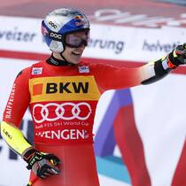 Warten auf den Abfahrtssieg: Marco Odermatt wurde 2022 und 2023 in Wengen Zweiter.