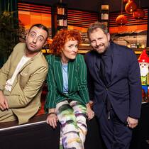 Das Trio: Sven Ivanic, Fabienne Hadorn und Gabriel Vetter (v.l.).