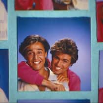 Andrew Ridgeley (l.) und George Michael entzückten die Welt (Bild: ca. 1984).