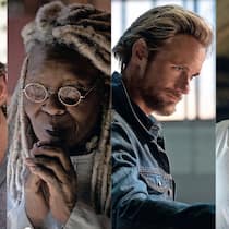 Letzte Hoffnung: Stu (l.) und Larry (r.) stellen sich mit «Mutter» Abagail (Whoopi Goldberg) gegen Randall Flagg (2. v. r.), den Abgesandten des Bösen.