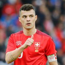 Auf dem Platz gehen auch mal die Pferde mit ihm durch: Nati-Captain Granit Xhaka.