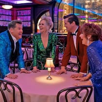 Retter in der Not? James Corden, Nicole Kidman, Andrew Rannells und Meryl Streep.