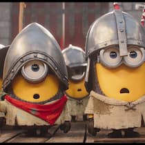 Die Minions um James (M.) staunen wieder einmal Bauklötze.
