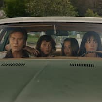 Die Platts trauen ihren Augen nicht: Greg, Brian, Audrey und Denise. 