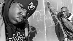 Schneller Ruhm, kurzes Leben: The Notorious B.I.G. (l., mit DJ 50 Grand).