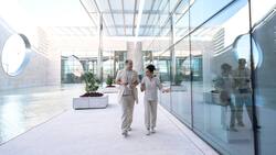 So sieht die Berliner Klinik im Jahr 2049 aus.