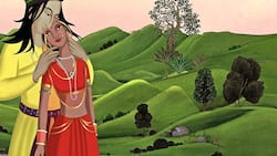 Salim fabuliert eine Liebe mit Kamala herbei, im Stil von klassischen Romanzen.