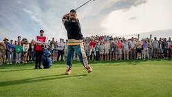 Happy Gilmore (Adam Sandler) muss sich zuerst wieder ans Golfen gewöhnen.