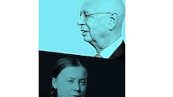 WEF 2019: Der 65 Jahre ältere Klaus Schwab trifft auf Greta Thunberg.