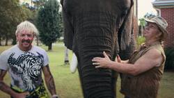 Joe Exotic und Doc Antle (v.l.) in den guten alten Zeiten.