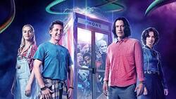 Bill, Ted und ihre Töchter reisen wie gewohnt durch die Zeit.