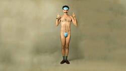 Im Minimum e Maske drum: Sasha Baron Cohen macht's.