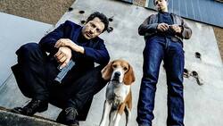 Diese Bullen sind harte Hunde: Fahri Yardim (l.) und Felix Kramer.