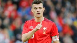 Auf dem Platz gehen auch mal die Pferde mit ihm durch: Nati-Captain Granit Xhaka.