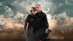 Actionstreifen vom Fliessband, der mit dem grossen Namen von Sylvester Stallone (r.) wirbt: «Armor».