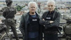 Letzter Einsatz für Ivo Batic (Miroslav Nemec; 71, l.) und Franz Leitmayr (Udo Wachtveitl, 67).
