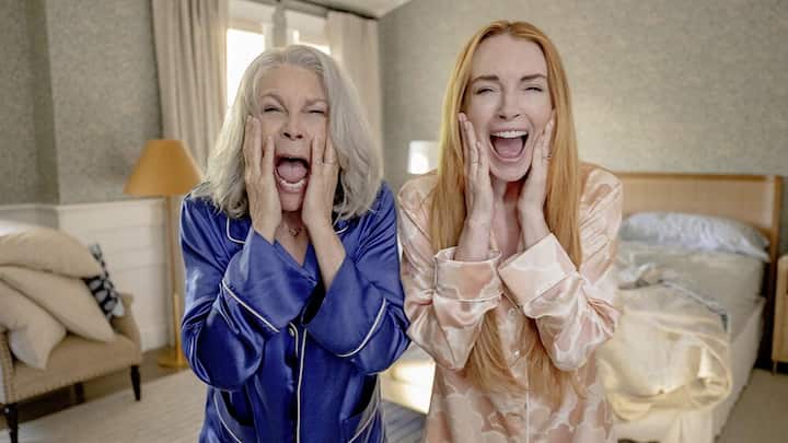 Kreisch! Die Körper von Jamie Lee Curtis und Lindsay Lohan werden erneut fremdgesteuert.