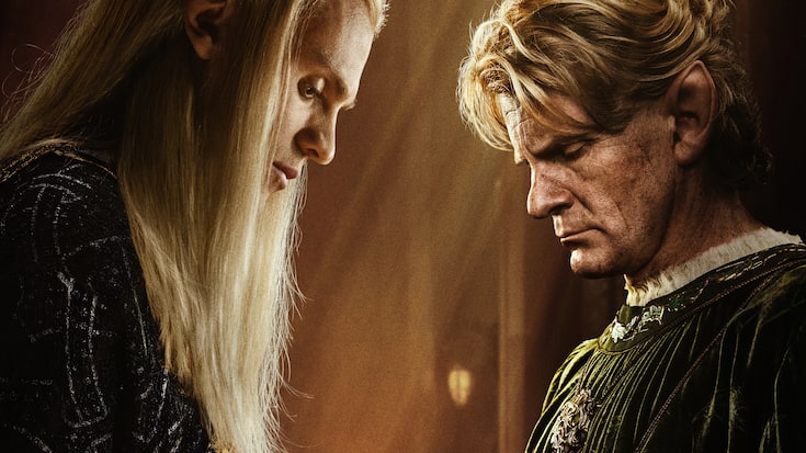 Auch der Schmied Celebrimbor (r.) liess sich von Sauron manipulieren.