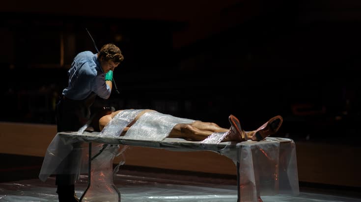 Dexter Morgan (Patrick Gibson) muss erst lernen, mit seinen Mordgelüsten umzugehen.n Dexter: Original Sin, streaming on Paramount+, 2024. Photo Credit: Myrna Suarez/Paramount+ with Showtime