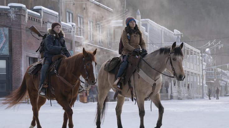 Auf Patrouille: Ellie (Bella Ramsey, l.) und Dina (Isabela Merced).