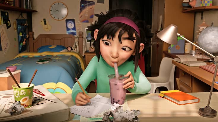 OVER THE MOON - (Pictured) "Fei Fei" (voiced by Cathy Ang). Â© 2020 Netflix, Inc.
