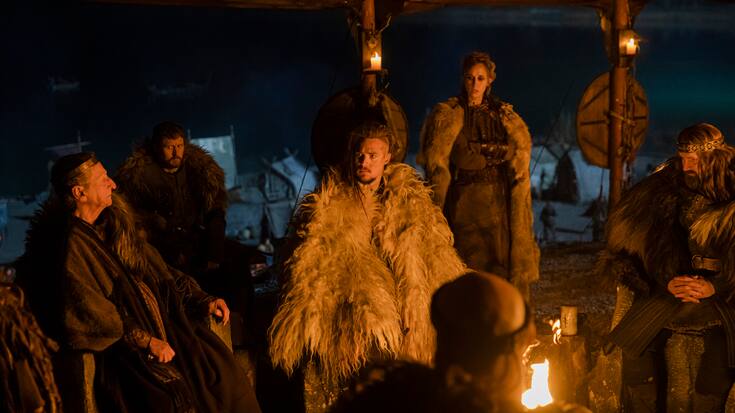 Uhtred (Alexander Dreymon, m.) weiss: Das Schicksal ist unausweichlich.