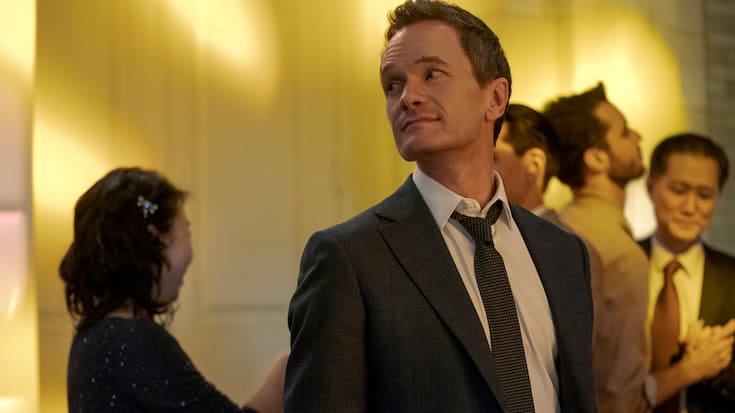 Uncoupled. Neil Patrick Harris as Michael in episode 108 of Uncoupled. Cr. Barbara Nitke/Netflix Â© 2022