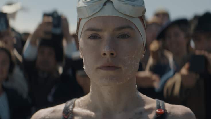 Trudy Ederle (Daisy Ridley) wurde nicht nur im Wasser mit erheblichem Widerstand konfrontiert.
