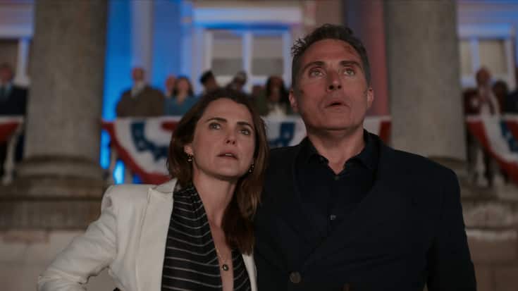 Ratlos: US-Botschafterpaar Kate und Hal Wyler (Keri Russell, Rufus Sewell).