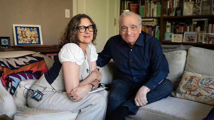 Regisseure unter sich: Rebecca Miller und die zentrale Figur ihrer Dokuserie Martin Scorsese.