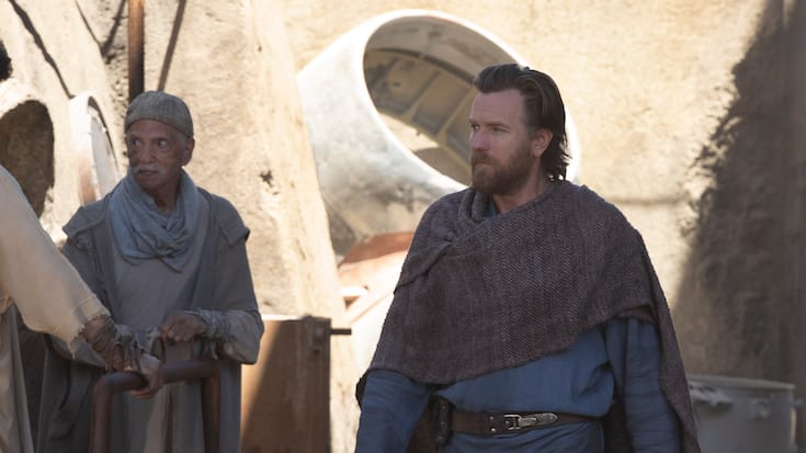  Obi-Wan Kenobi (Ewan McGregor) in Lucasfilm's OBI-WAN KENOBI, exclusively on Disney+. Â© 2022 Lucasfilm Ltd. & â¢. All Rights Reserved.