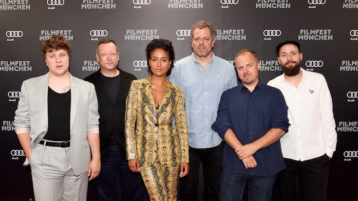 Thomas Schubert, Matthias Brandt, Larissa Sirah Herden, Jan Bonny, Matthias Murmann, Philipp Kässbohrer (v.l.)
