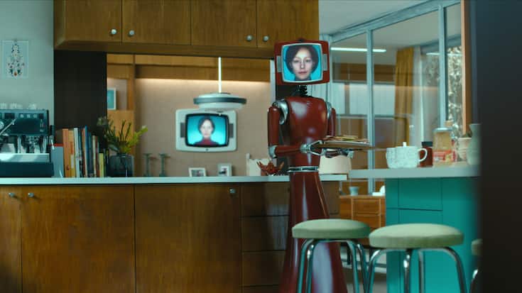 Smarthome aus den 70ern: Cassandra gibt den Ton an im Familienhaushalt.