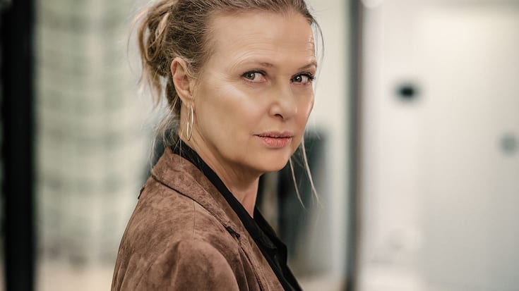 «Mit Jürgen Vogel kann man wunderbar Cowboy und Indianer spielen.»: Katharina Böhm (60).