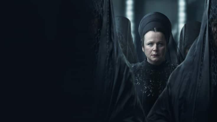 Lenkt die Geschicke des Imperiums: Valya (Emily Watson) von den Bene Gesserit.
