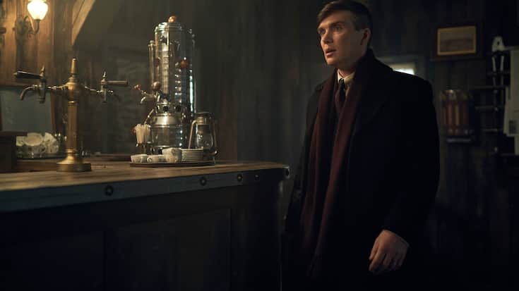 Tommy Shelby (Cillian Murphy) in "Peaky Blinders".