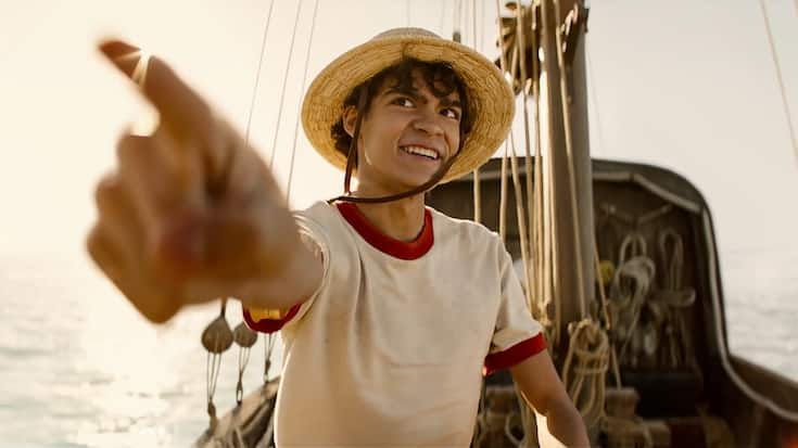Nun sehen wir ihn in echt: Iñaki Godoy als Monkey D. Luffy in «One Piece» auf Netflix.