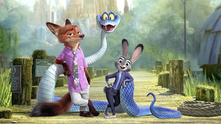 Kino – «Zoomania 2»: Fuchs Nick und Hase Judy versuchen der falsch verdächtigten Schlange Gary zu helfen.